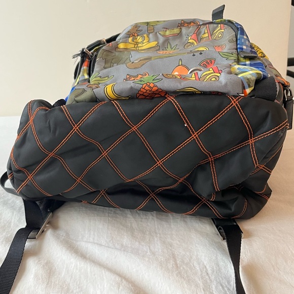 Prada Back Pack Quilted, Nylon, Spring 2017, Multicolor Print - Picture 12 of 16